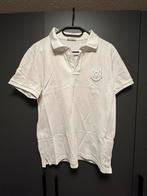 Moncler Polo Shirt, Moncler, Maat 48/50 (M), Wit, Ophalen of Verzenden
