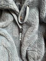 Bershka blauwe jas met capuchon - XS, Kleding | Dames, Huispakken, Ophalen of Verzenden, Gedragen, Maat 34 (XS) of kleiner, Blauw