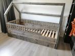 Nieuw stevig kinderbed steigerhout, Lattenbodem, 85 tot 100 cm, Nieuw, Ophalen of Verzenden