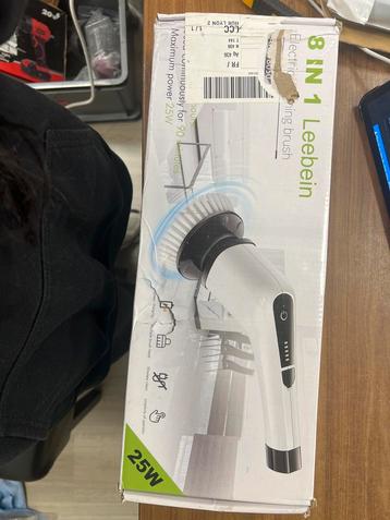 8-in-1 Elektrische Reinigingsborstel - Nieuw! beschikbaar voor biedingen