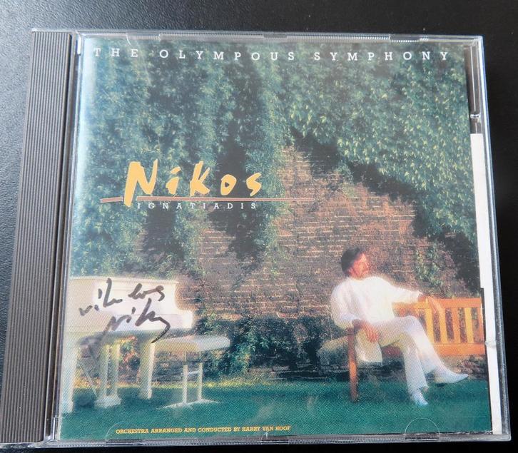 Gesigneerde CD Nikos Ignatiadis The Olympous Symphony, Cd's en Dvd's, Cd's | Pop, Zo goed als nieuw, 2000 tot heden, Ophalen of Verzenden