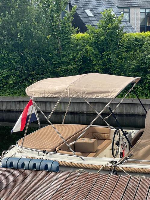 Beige Taupe Biminitop RVS of Aluminium, Watersport en Boten, Accessoires en Onderhoud, Nieuw, Overige typen, Ophalen of Verzenden