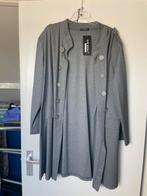 Nieuwe grijze mozaar blazer van new jersey maat 48/50/52, Kleding | Dames, Grote Maten, Verzenden, New jersey, Nieuw, New jersey