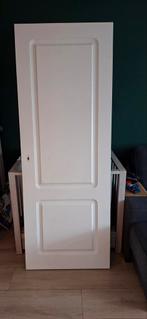 Witte Opdek Binnendeur 201,5 x 83 cm, Doe-het-zelf en Verbouw, Deuren en Horren, Ophalen, Gebruikt, 80 tot 100 cm, Binnendeur