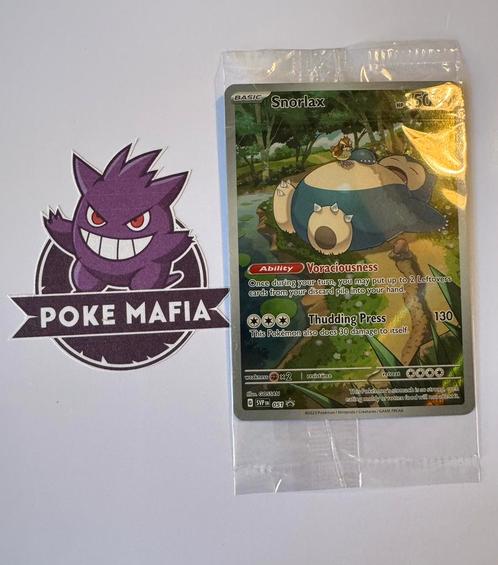 Snorlax 051 Scarlet & Violet, Hobby en Vrije tijd, Verzamelkaartspellen | Pokémon, Zo goed als nieuw, Losse kaart, Ophalen of Verzenden