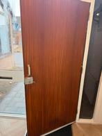 Voordeur met kozijn, Doe-het-zelf en Verbouw, Ophalen of Verzenden, Zo goed als nieuw, Buitendeur, 200 tot 215 cm