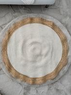 Rond vloerkleed | Ø90 cm, Crème, 50 tot 100 cm, Rond, Zo goed als nieuw