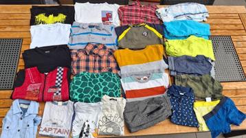 Jongens kledingpakket 110 – 26 st groot kleding pakket beschikbaar voor biedingen