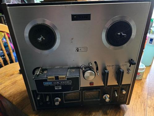 Akai GX-210D bandrecorder – opknapper of onderdelen, Audio, Tv en Foto, Bandrecorders, Bandrecorder, Ophalen of Verzenden