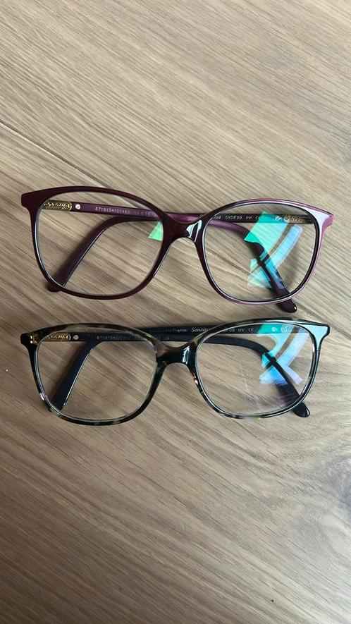 Twee monturen Sensaya, Sieraden, Tassen en Uiterlijk, Zonnebrillen en Brillen | Dames, Bril, Overige merken, Rood, Ophalen