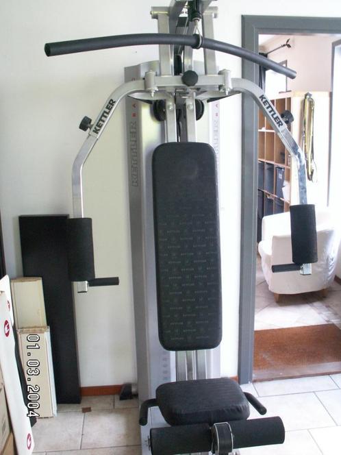 Kettler Basic homegym, Sport en Fitness, Fitnessapparatuur, Zo goed als nieuw, Krachtstation, Armen, Benen, Borst, Buik, Rug, Metaal