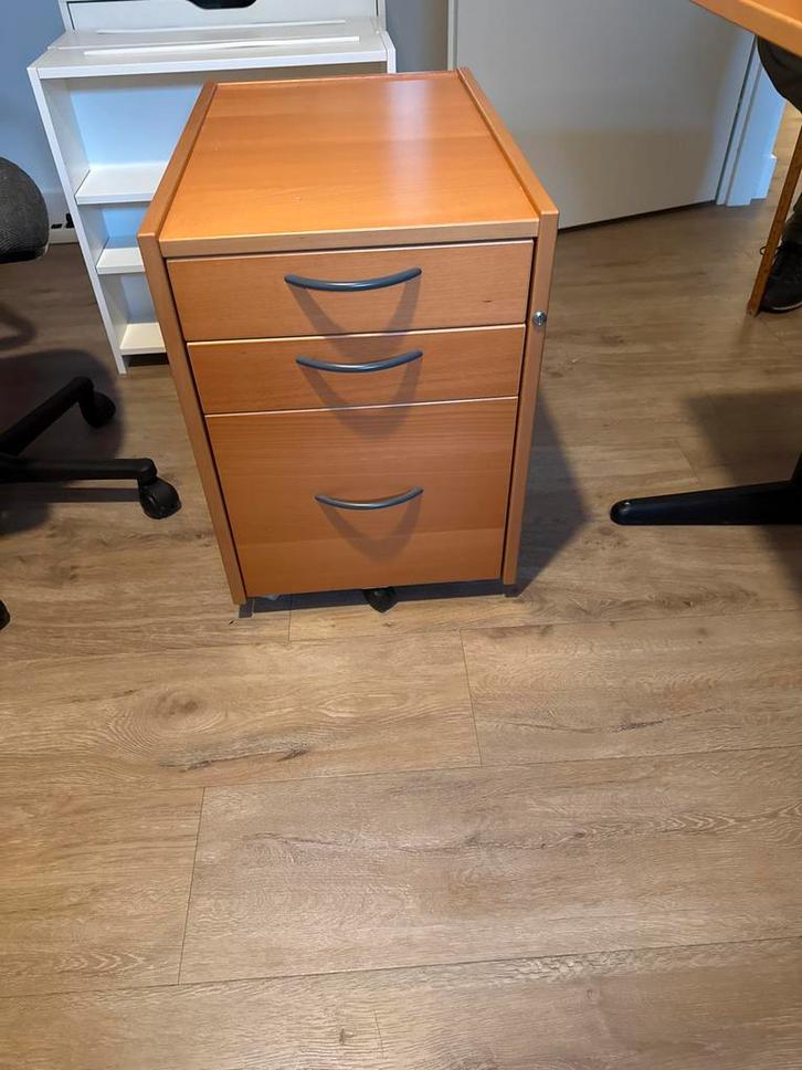 IKEA Effektiv Ladenkast / bureaukast op wielen, Huis en Inrichting, Kasten | Ladekasten, Gebruikt, Minder dan 100 cm, Minder dan 50 cm