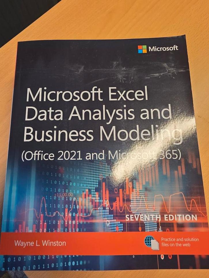 Microsoft Excel Data Analyse & Business Modeling, Boeken, Studieboeken en Cursussen, Zo goed als nieuw, HBO, Beta, Ophalen of Verzenden