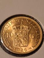 10 gulden 1926, Koningin Wilhelmina, Losse munt, 10 gulden, Goud