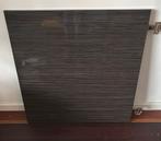 Deuren Bestå Ikea kast, hoogglans bruin gestreept. Selvisken, Ophalen, Gebruikt, 100 tot 150 cm, Minder dan 150 cm