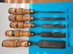 Nooitgedacht houtbeitels, Antiek en Kunst, Antiek | Gereedschap en Instrumenten, Ophalen of Verzenden