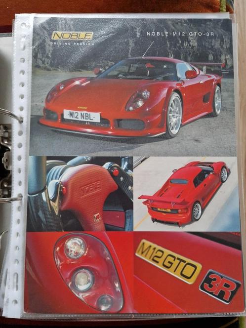 Leaflets Noble, Boeken, Auto's | Folders en Tijdschriften, Zo goed als nieuw, Overige merken, Verzenden