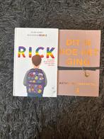 2 Jeugdboeken: Rick & Dit is hoe het ging, Boeken, Ophalen of Verzenden, Gelezen, Fictie
