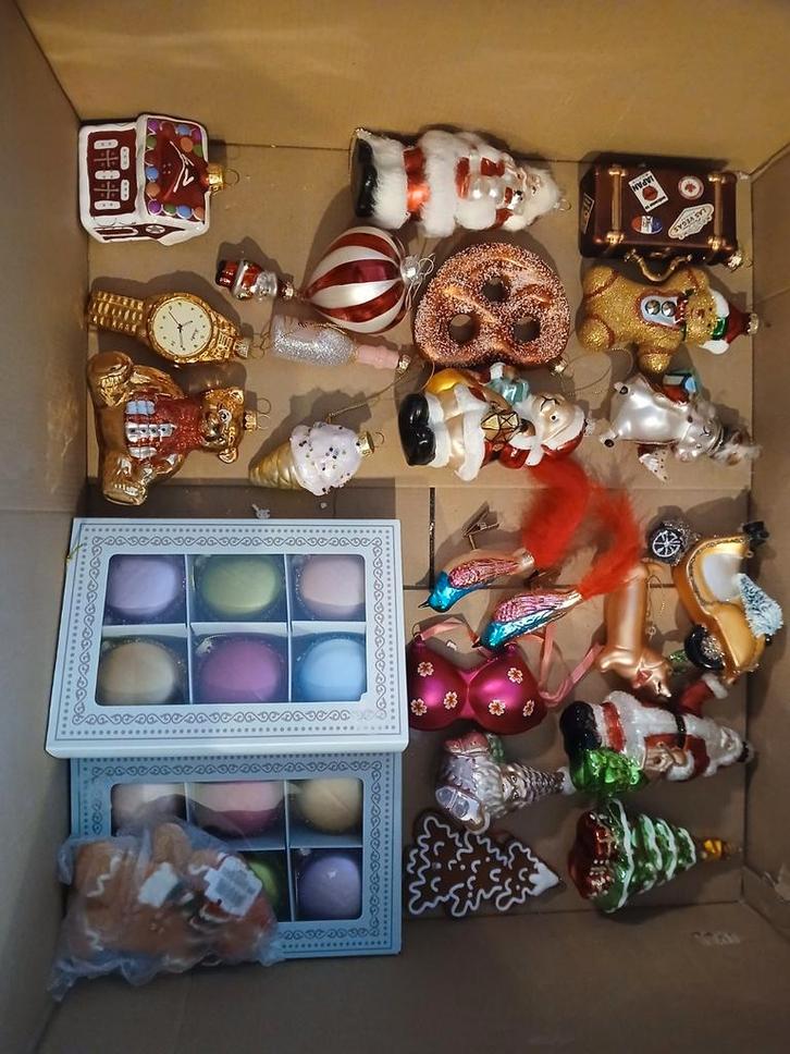 Leuke kerstboom ornamenten/hangers., Diversen, Kerst, Zo goed als nieuw, Ophalen