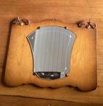 Sleutelrekje met spiegel brocante, Ophalen of Verzenden, Rechthoekig, Minder dan 50 cm