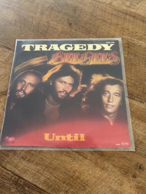 Beegees- Tragedy., Cd's en Dvd's, Vinyl Singles, Zo goed als nieuw, Single, Pop, 7 inch, Ophalen of Verzenden