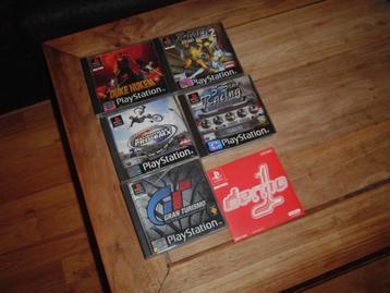 5 PlayStation 1 top games  beschikbaar voor biedingen