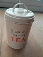 Theebus - 'Just my cup of TEA', Ophalen of Verzenden, Gebruikt, Overige materialen, Pot, Bus of Blik