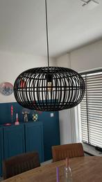 Zwarte bamboe hanglamp – Ø55x32 cm, Huis en Inrichting, Lampen | Hanglampen, Ophalen