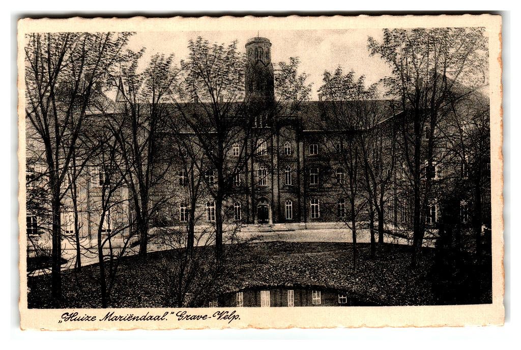 Grave-Velp, "Huize Mariëndaal", Verzenden, 1940 tot 1960, Ongelopen, Noord-Brabant