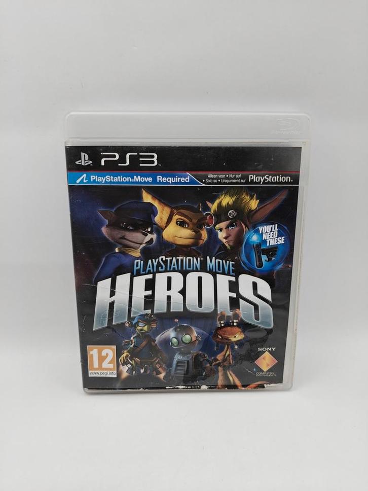 Playstation Move Heroes PS3, Spelcomputers en Games, Games | Sony PlayStation 3, Zo goed als nieuw, Racen en Vliegen, 1 speler
