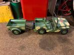 Molto Jeep met Aanhangwagen - Vintage Speelgoed, Ophalen