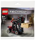 LEGO Technic 30655 VorkHeftruck met Pallet PolyBag, Ophalen of Verzenden, Nieuw, Complete set, Lego