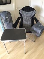 Kampa xl 2x Stoelen en tafel Vouwstoelen, Ophalen, Zo goed als nieuw, Campingstoel