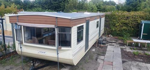 Stacaravan Panache met perceel Camping De Drecht Leimuiden, Caravans en Kamperen, Stacaravans, tot en met 3, Ophalen