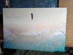 Fotoprint vrouw of strand, Ophalen, Gebruikt, 125 cm of meer, Print