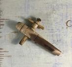 Vintage Franse wijnvat tap houten kraantje circa 1930, Antiek en Kunst, Ophalen of Verzenden