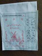 voordgedrukte overhanddoek, Hollands glorie, Ophalen of Verzenden, Zo goed als nieuw, Handborduren, Onderdeel of Toebehoren