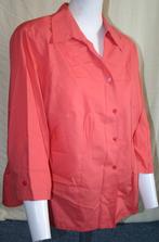 Leuke oranje katoenen Fashion Classics blouse, mt 44, Fashion Classics, Maat 42/44 (L), Oranje, Ophalen of Verzenden