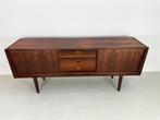Vintage dressoir pallisander deens, Huis en Inrichting, Kasten | Dressoirs, Verzenden, 150 tot 200 cm, Teakhout, Zo goed als nieuw