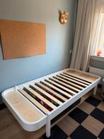 Oliver Furniture Houten Lounger Bed 90 cm, Ophalen, 90 cm, Eenpersoons, Wit