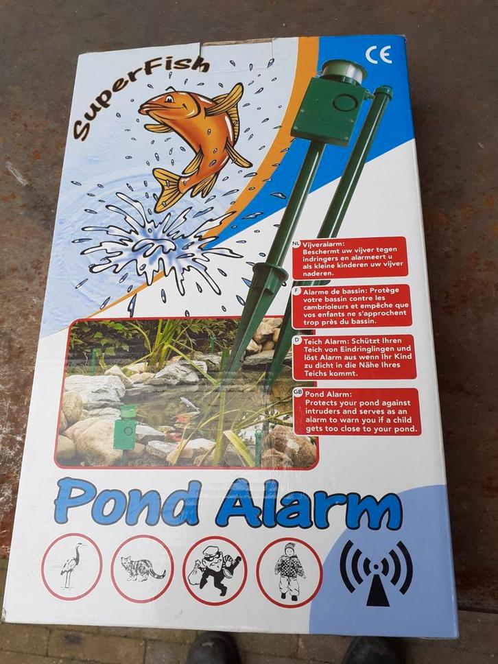 Super Fisch Vijveralarm - Nieuw in Doos!, Tuin en Terras, Vijver-toebehoren, Ophalen of Verzenden