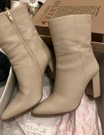 Leren enkellaasjes nieuw maat 38, Beige, Lage of Enkellaarzen, Nieuw, Ophalen of Verzenden