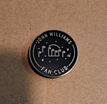 John Williams fan club pin  beschikbaar voor biedingen