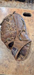 vintage baseball honkbal handschoen en bal, Ophalen of Verzenden, Echt, Idee, Geen