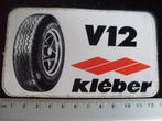 sticker kléber V12 autobanden banden tyres logo, Verzenden, Zo goed als nieuw, Merk