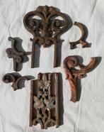 Grafkruis onderdelen van ijzer, Antiek en Kunst, Ophalen of Verzenden