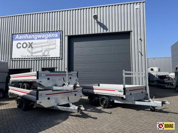 VDM Geremde Plateauwagen 265 t/m 614cm x 165 t/m 205 cm beschikbaar voor biedingen