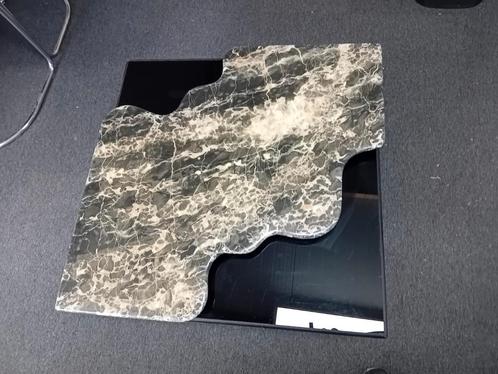 Jaren 80 exclusief design salontafel met marmer, Antiek en Kunst, Kunst | Designobjecten, Ophalen