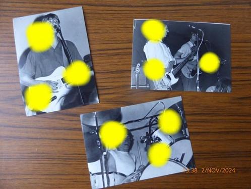 Drie originele zwart/wit foto's van de Nits uit beginperiode, Verzamelen, Muziek, Artiesten en Beroemdheden, Nieuw, Foto of Kaart