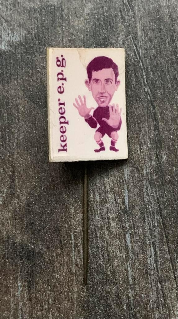 Keeper E.P.G. Speldje, Verzamelen, Sportartikelen en Voetbal, Ophalen of Verzenden